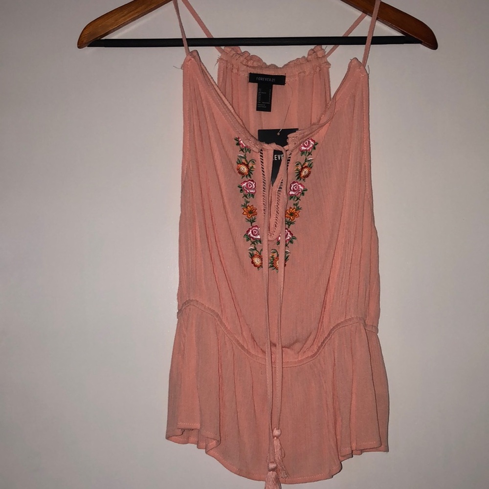 Forever 21 floral shirt